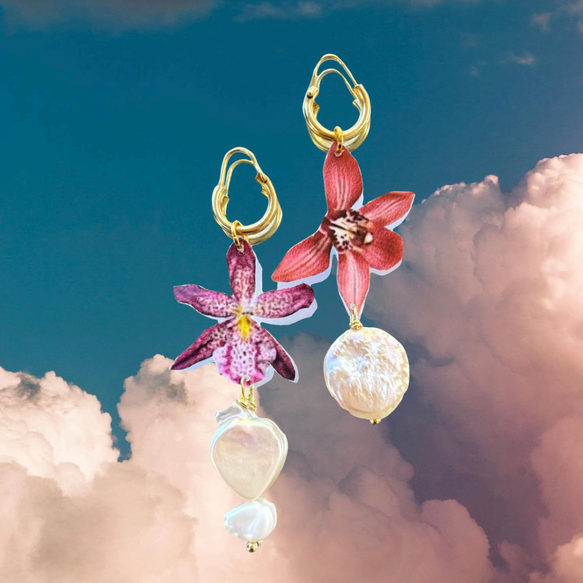 Orchidee argento 925