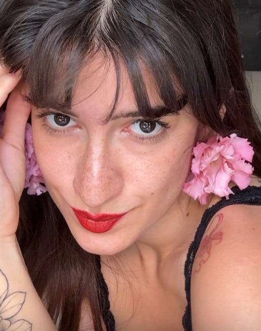 Orecchini porta fiori